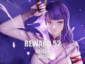 [Firolian] Reward 52 - Raiden Shogun (原神)[122P]